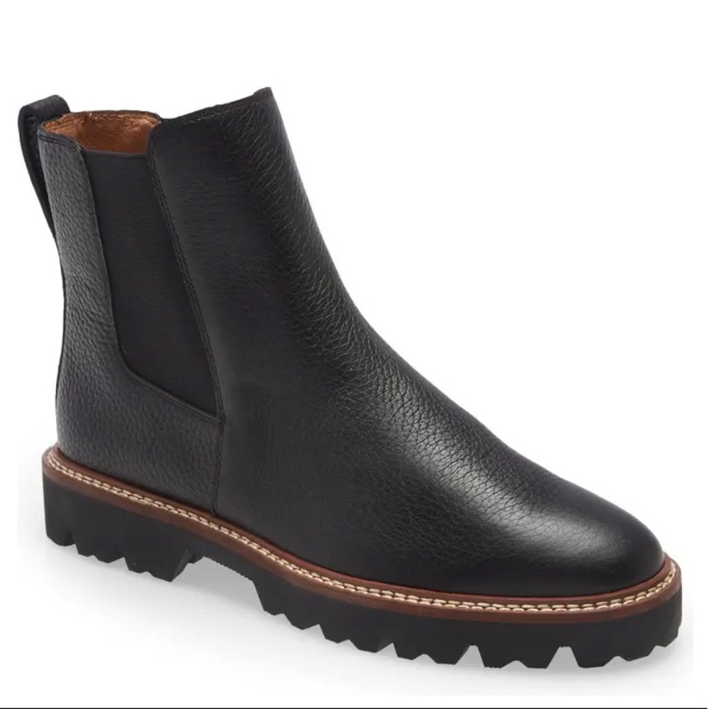 Madewell The Citywalk Lug Sole Chelsea Boot Size 7